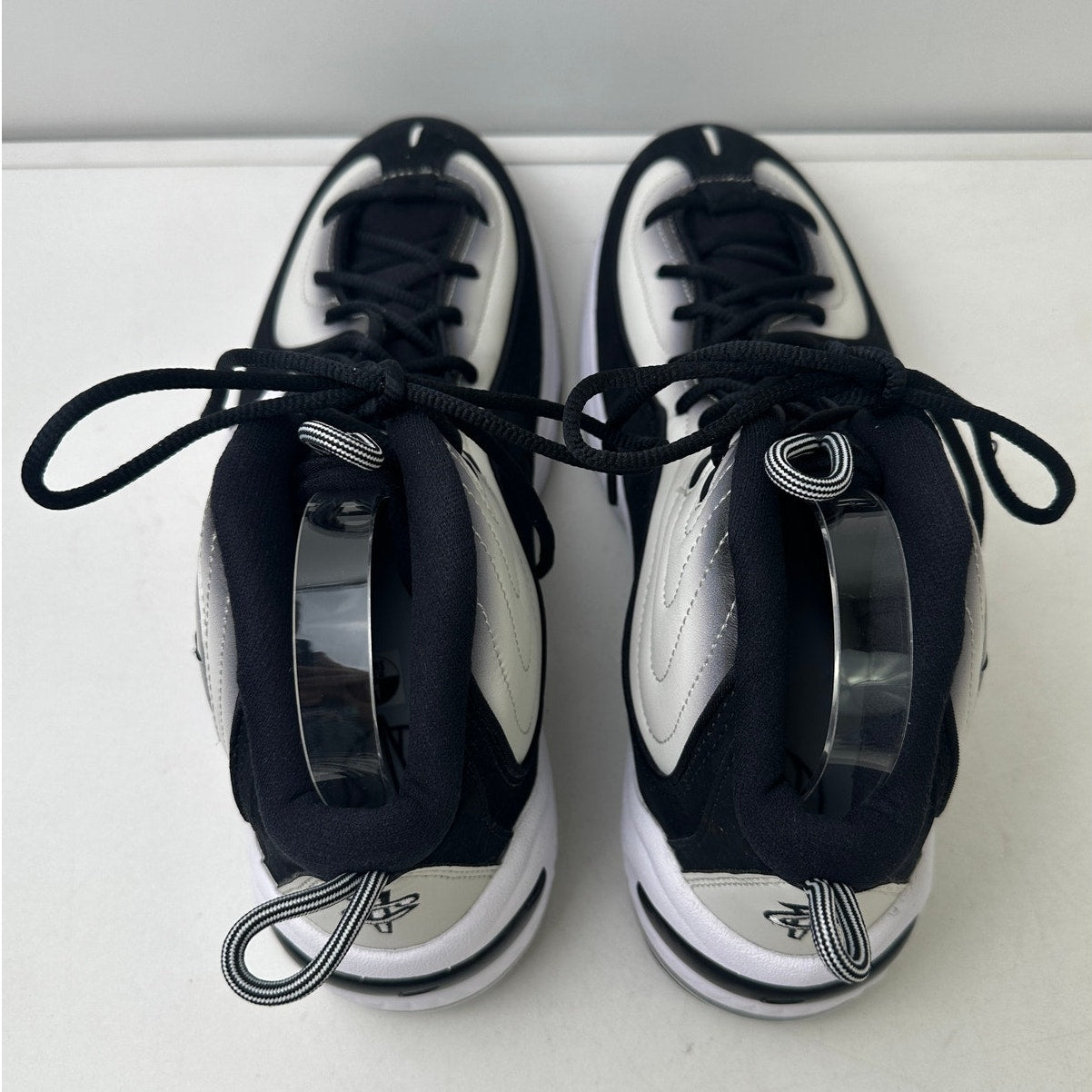 Nike Air Penny 2 "Panda" Black/White Sneakers Men's Sz 11