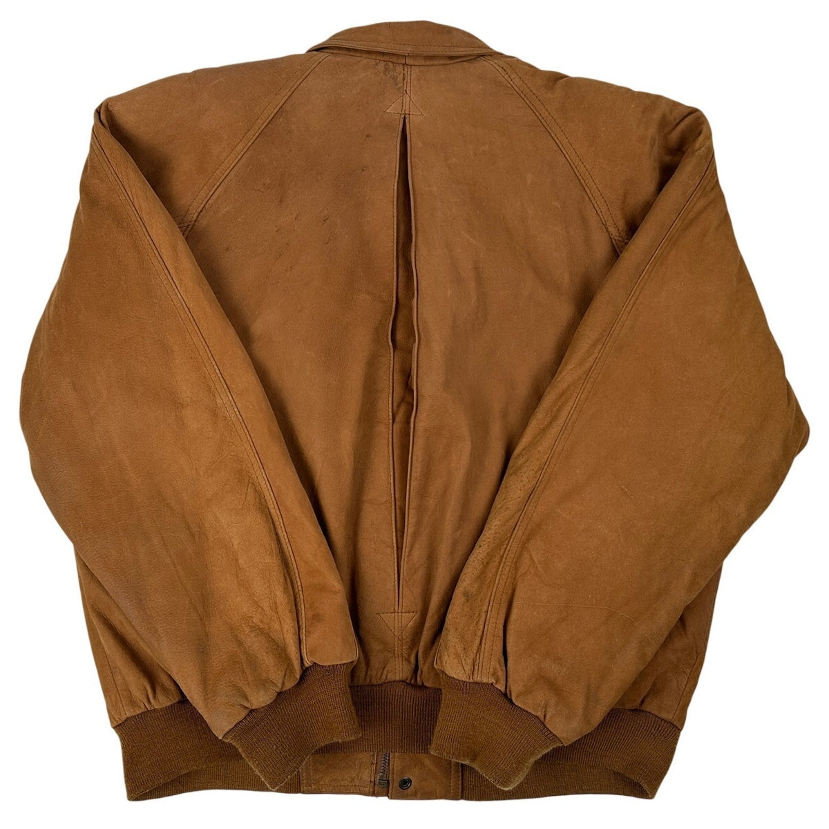 Vintage 90s Marlboro Adventure Team Leather Bomber Jacket Men's Sz M