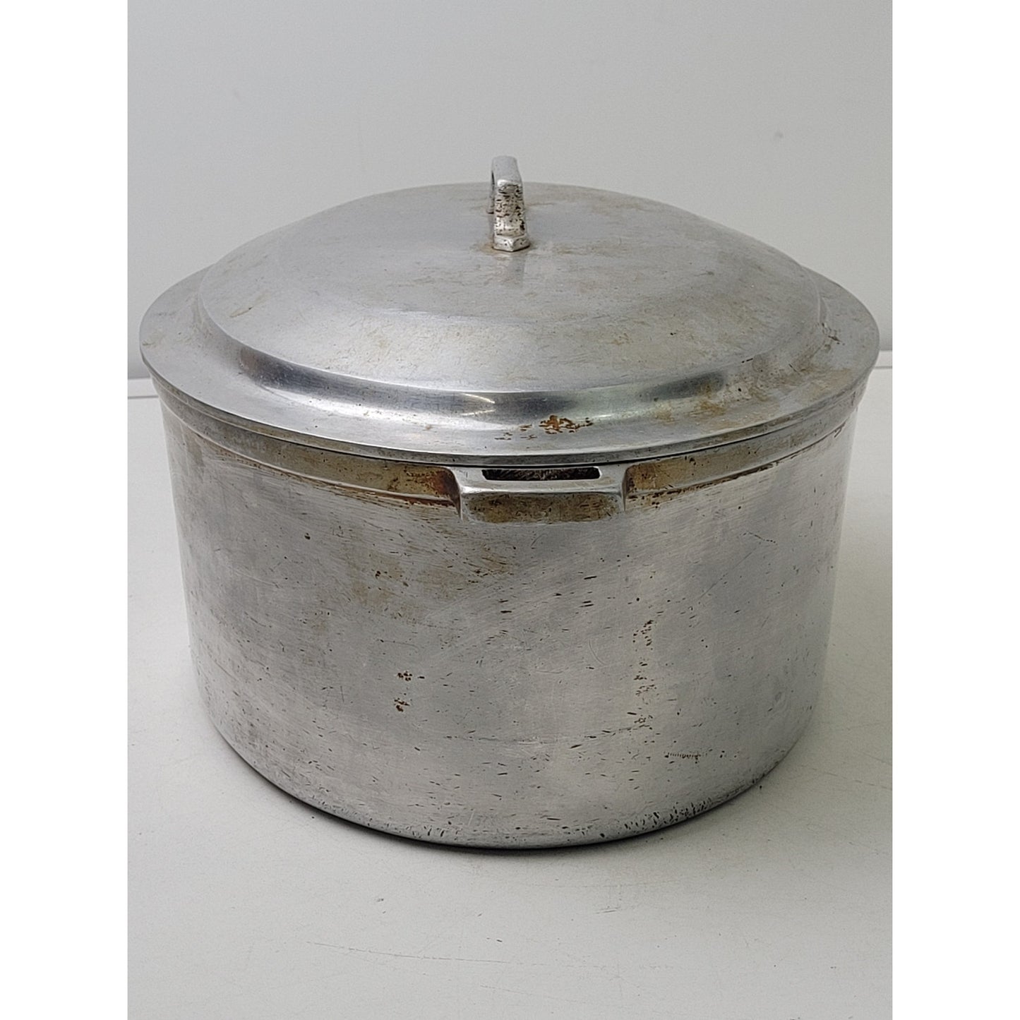 Vintage Miracle Maid Cookware 14.5" Cast Aluminum Oval Pot Oven Roaster w Lid