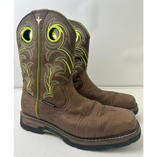 Dan Post Storm's Eye Waterproof Composite Toe Western Work Boots Men's Sz 10.5