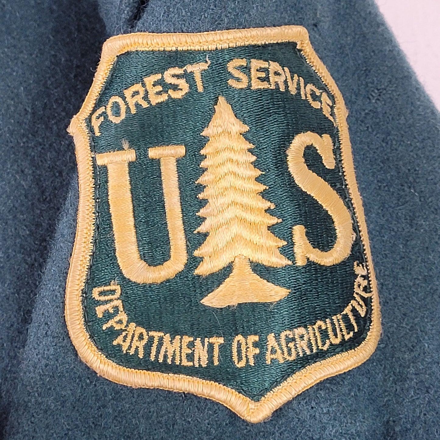 Vintage Filson U.S. Forest Service Mackinaw Cruiser Wool Jacket Green Men's Sz 40