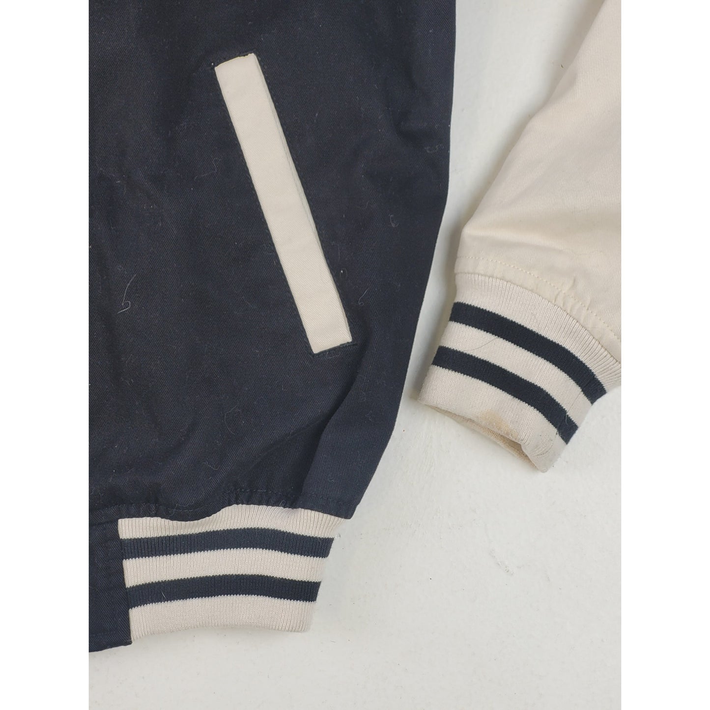 VTG 2000s Harley Davidson Cotton Bomber Varsity Jacket Women's Sz M