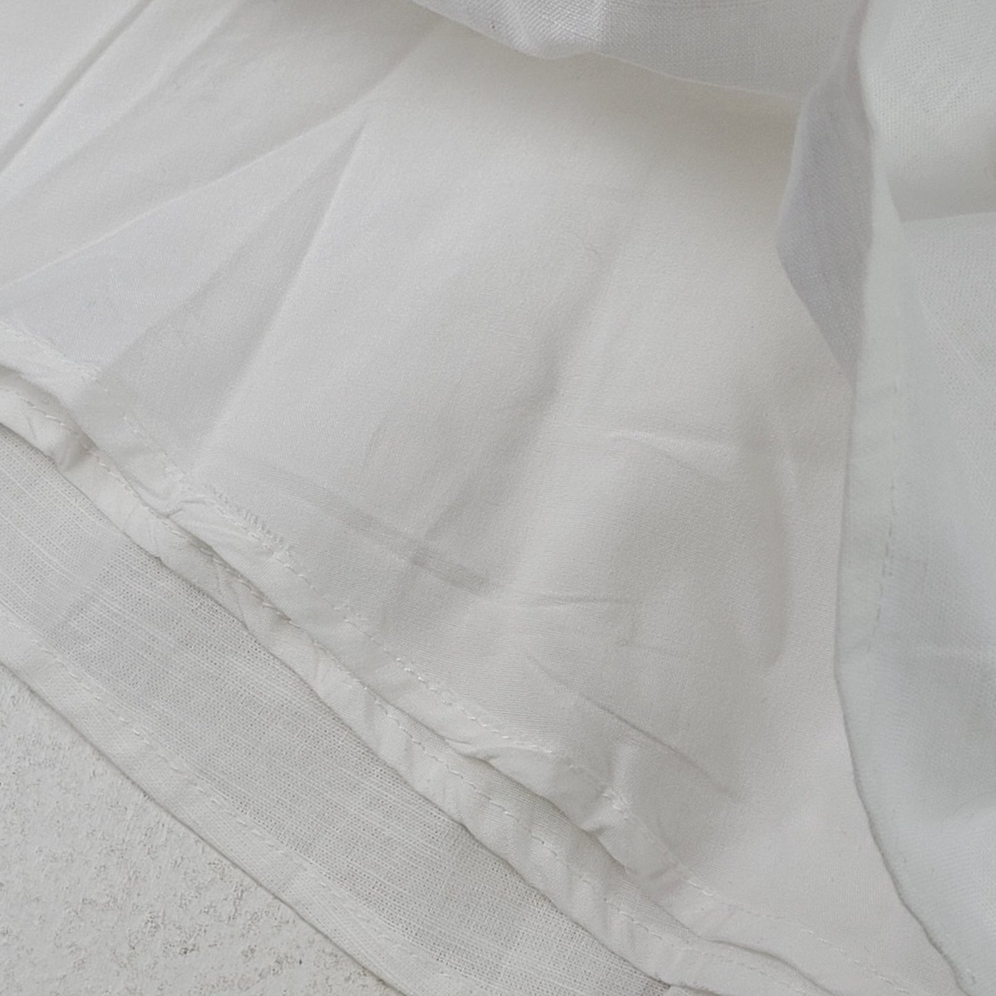 Peppermayo Larnie Linen Mini Dress Strapless Linen-Blend White Drop Waist Sz 14