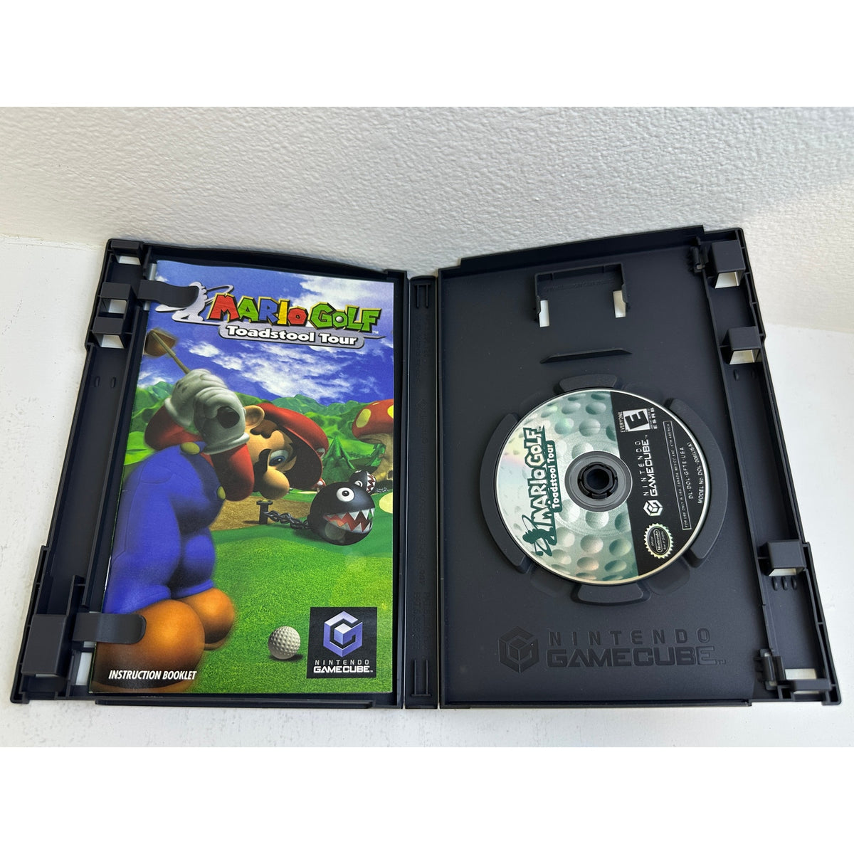 Mario Golf: Toadstool Tour (Nintendo GameCube, 2003) CIB Black Label Untested
