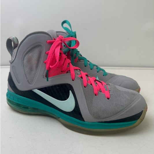 Nike LeBron 9 P.S. Elite South Beach Sneakers Men's Sz 9