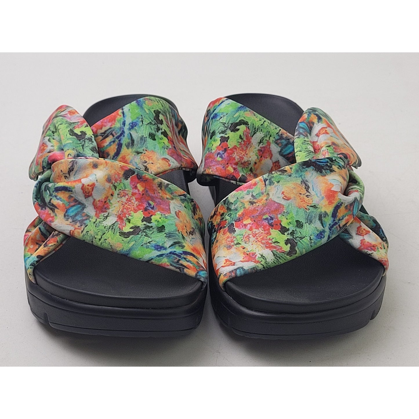 Alegria Mylee Sandal Colorful Floral & Black Women's Sz 36 (6)