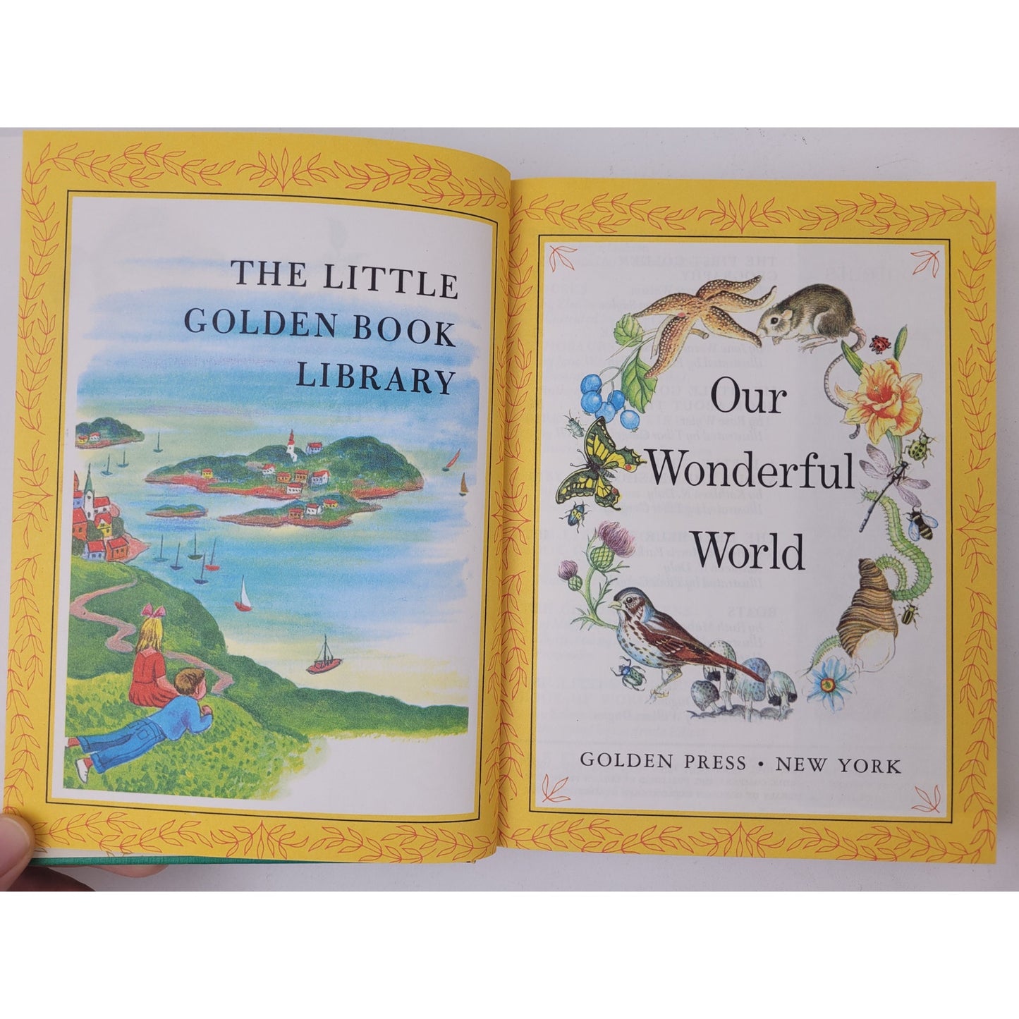 Vintage 1969 The Little Golden Book Library Hardcover Set