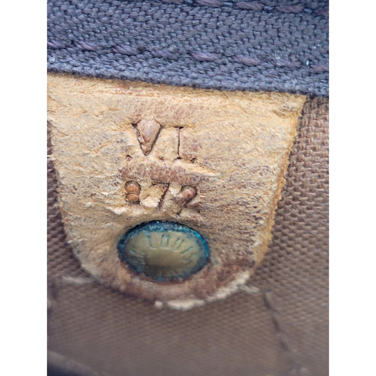 Vintage 1980s Louis Vuitton Bag Purse | Fair Condition