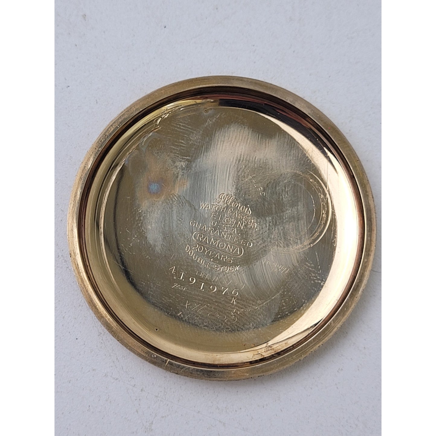 Antique Admiral Non-Magenetic Tacy Watch Co. 14K GF 15 J Pocket Watch | Working