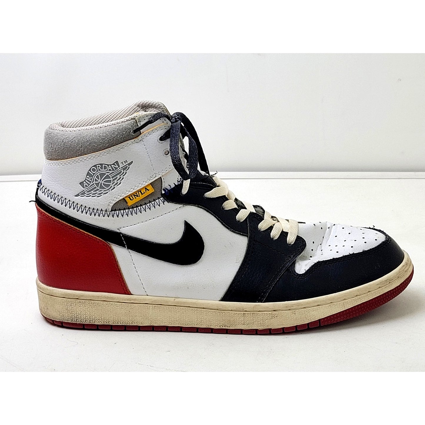 Nike Air Jordan 1 Retro High Union Los Angeles Black Toe Sneakers Men's Sz 11