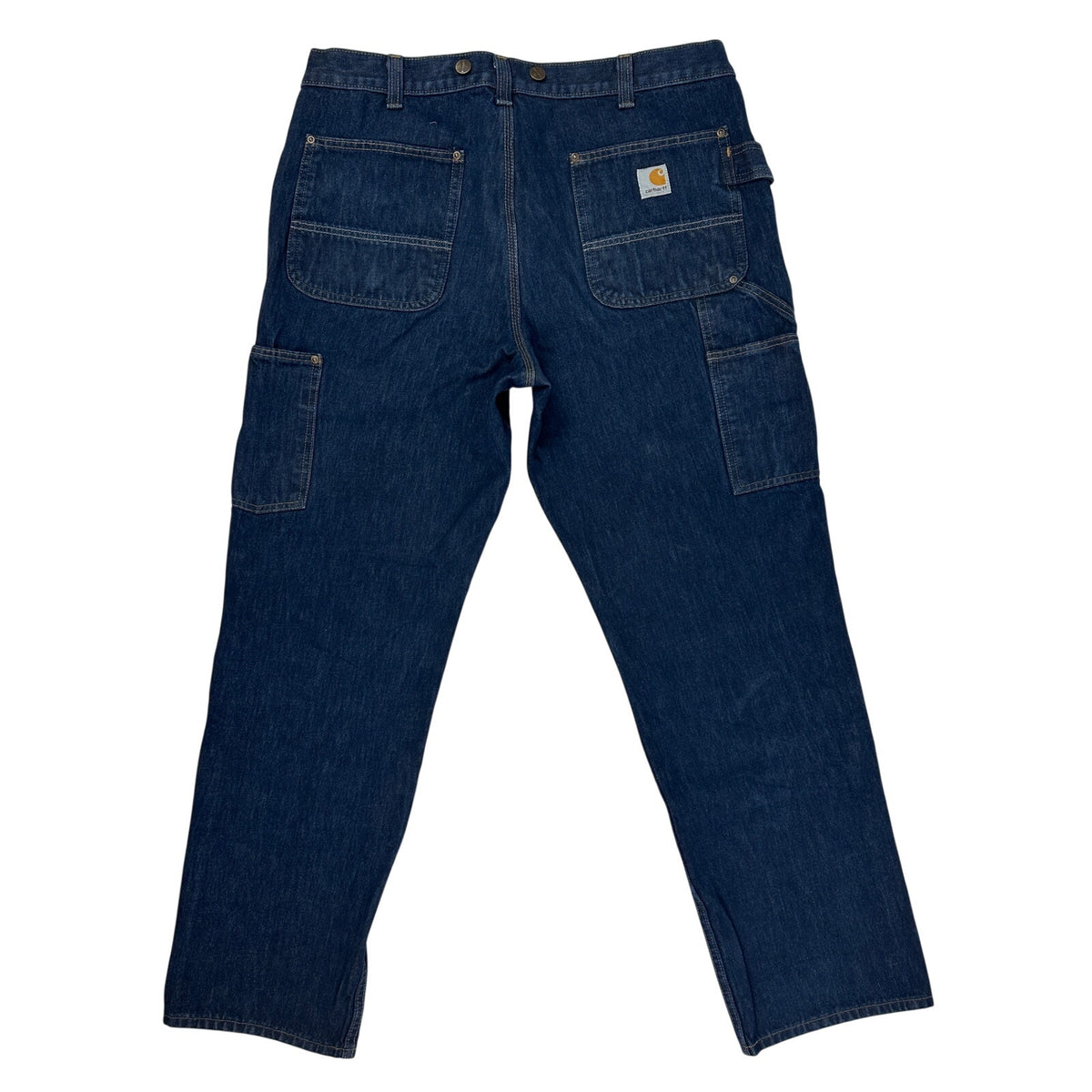 Carhartt Rugged Flex Relaxed Fit Double-Front Denim Logger Jeans Men's Sz 36x32