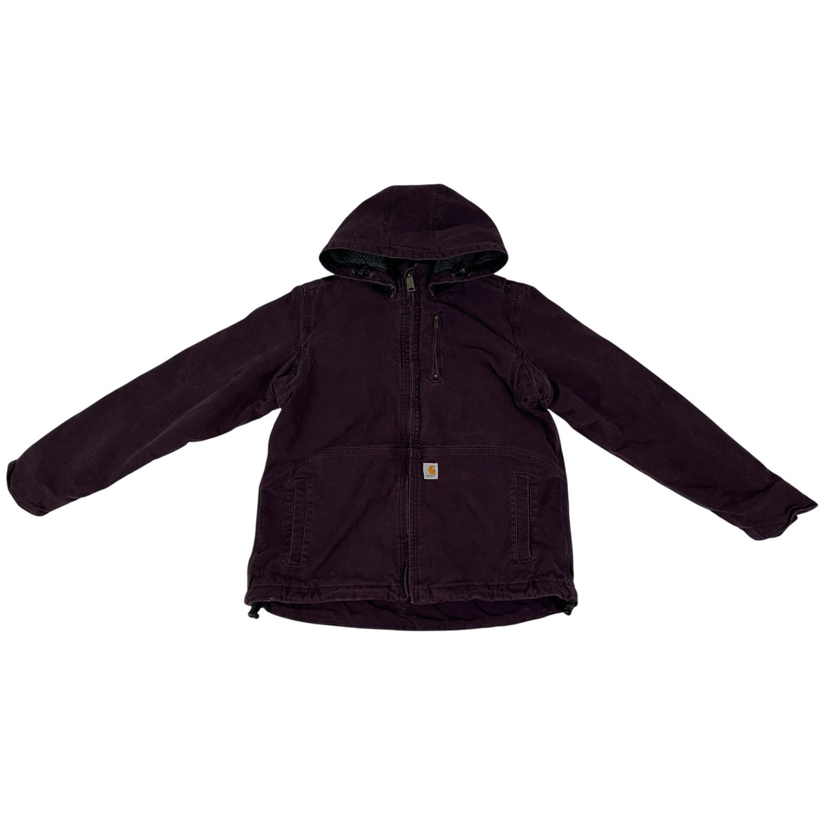 Carhartt Deep Wine/Plum Full Swing Caldwell Jacket Women's Sz Medium (8/10)