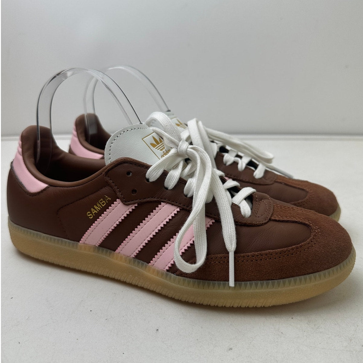 Adidas Samba OG Neapolitan Pack Brown / Pink Sneakers Women's Sz 7.5