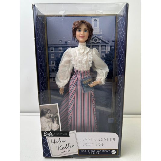 Mattel Barbie Signature Inspiring Women Helen Keller Doll | NIB