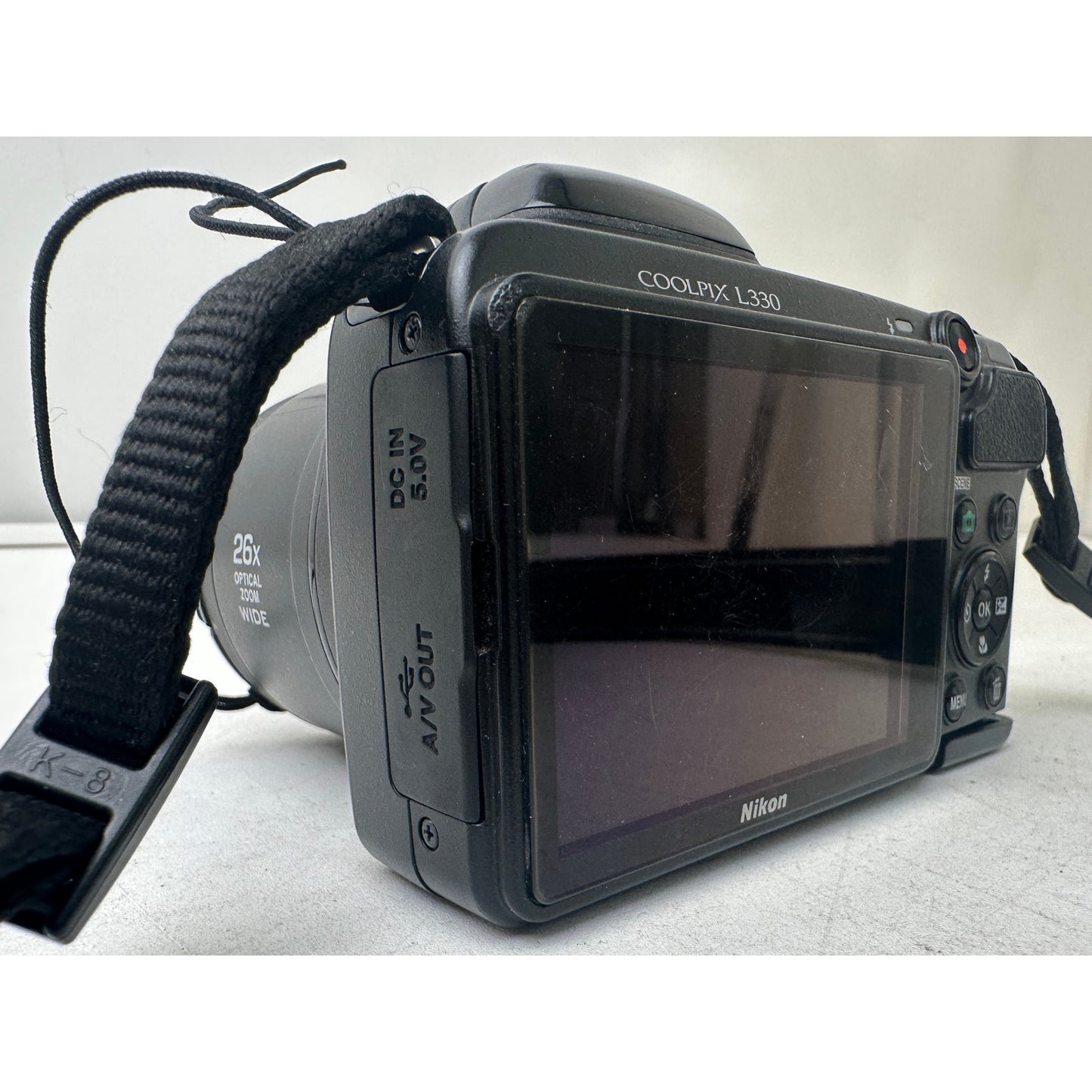 Nikon COOLPIX L330 Digital Camera W/ Strap | For Parts or Repair