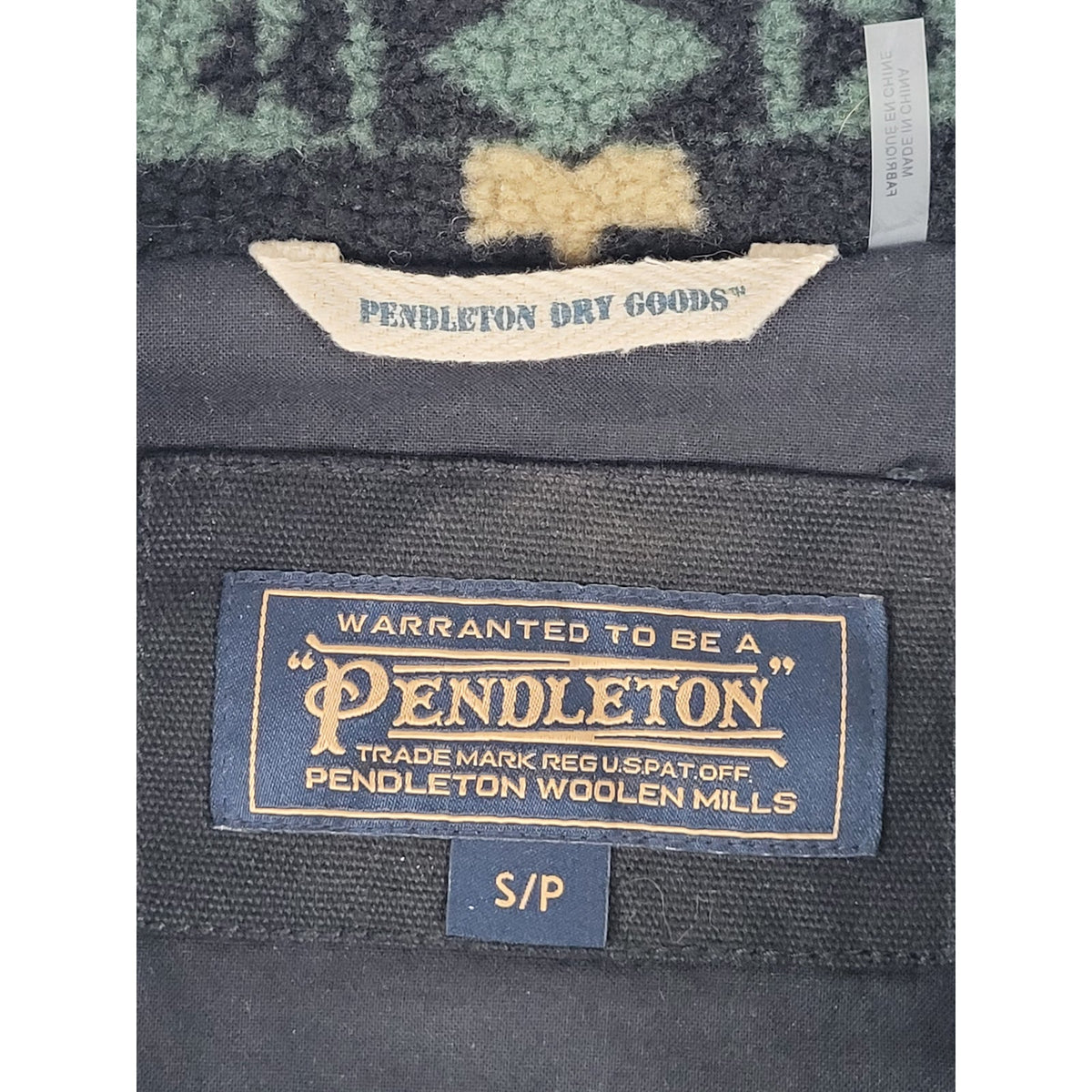 Pendleton Ridgeline Berber Fleece Vest Men's Sz S