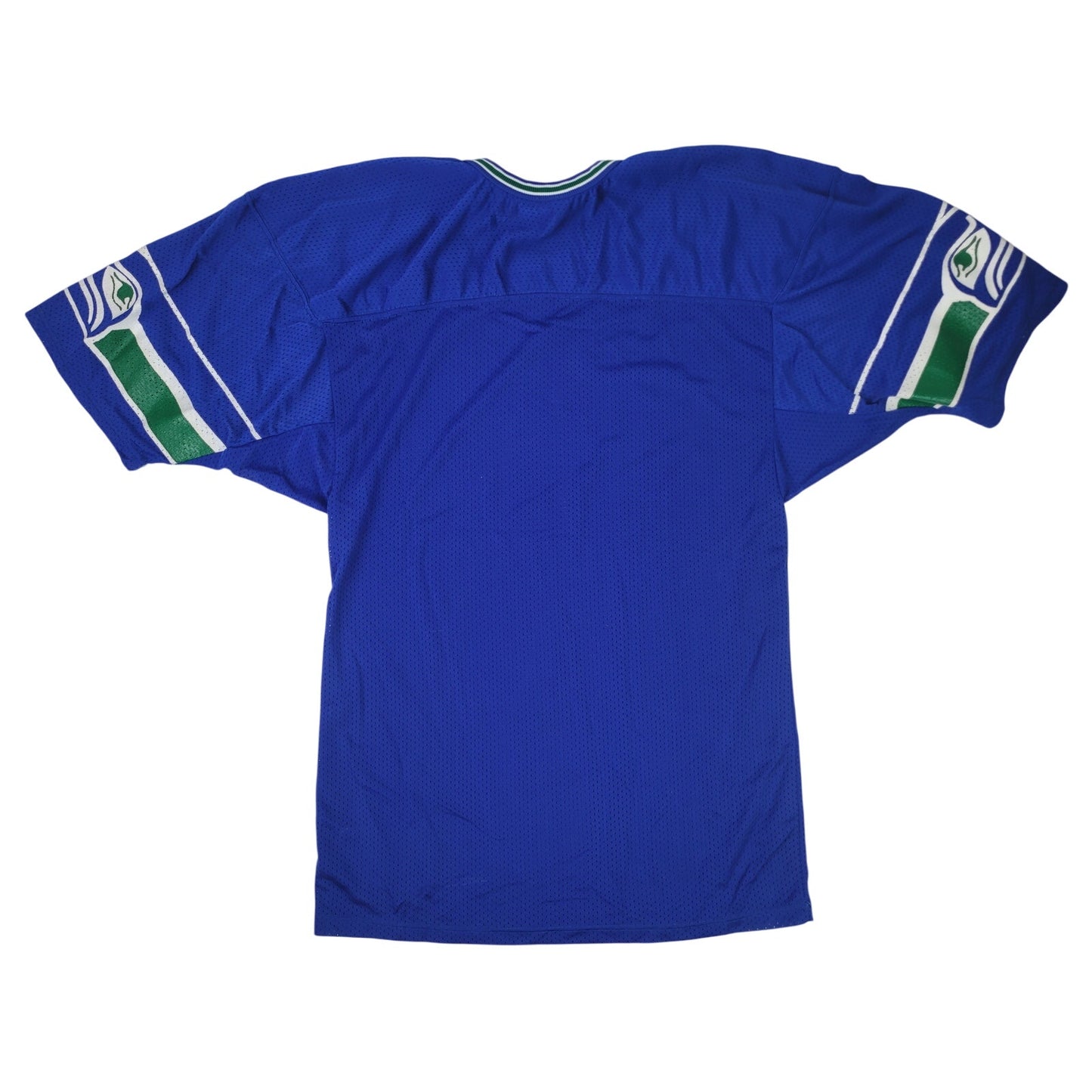 80s/90s Russell Athletic Seattle Seahawks Blank Jersey Royal Blue Sz 44 (M/L)