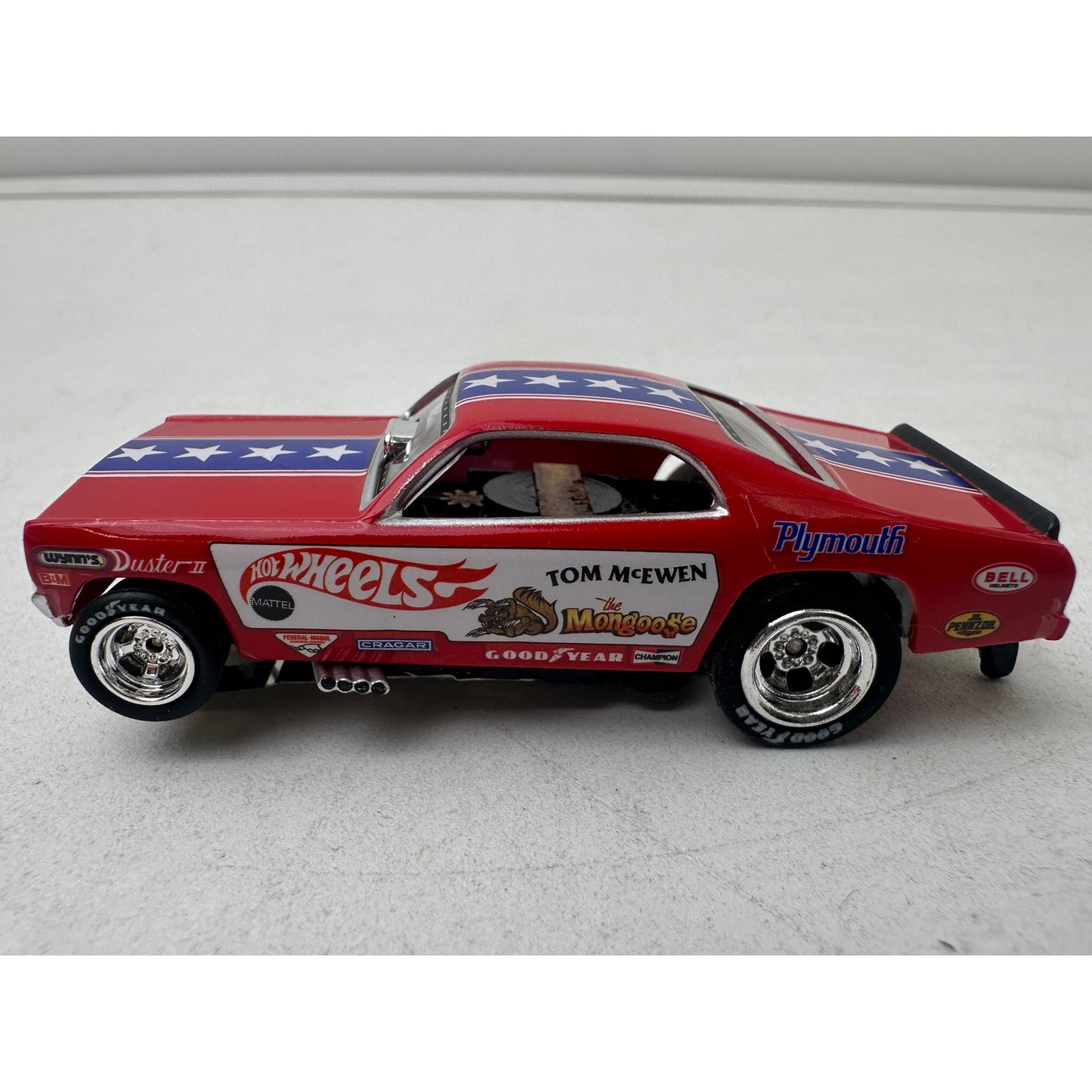 Auto World 4Gear Hot Wheels Snake & Mongoose HO Scale Slot Car 2-Pack Set