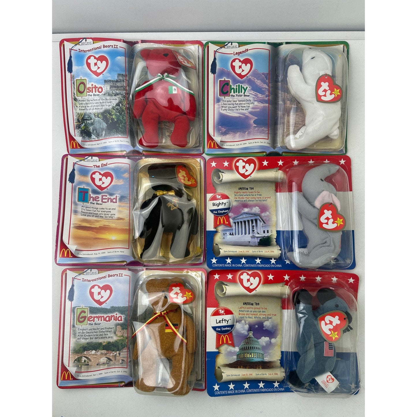Vintage Ty Beanie Babies Lot of 60+ Items