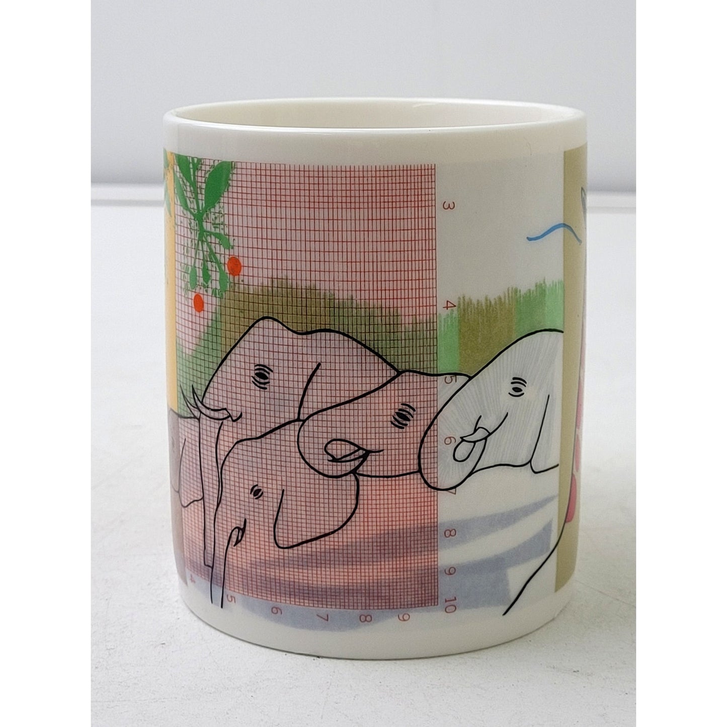 Vintage Starbucks Coffee 2001 Africa Mug Origin Country Souvenir 14 fl oz