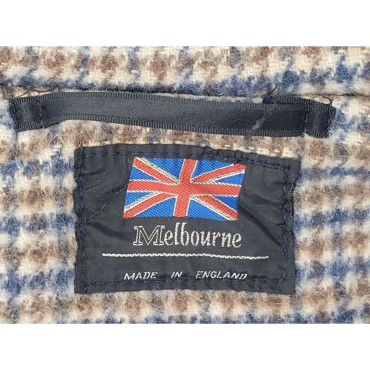 VTG 1970s Melbourne Original English Duffle Coat Wool Blend Toggle Closure Sz L