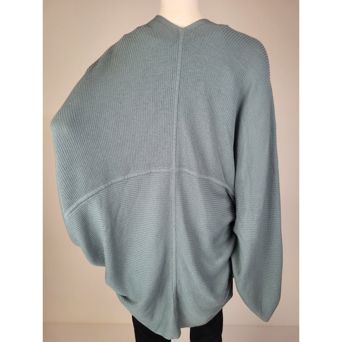 Lululemon Athletica Teal Cashlu Knit Textured Wrap Cardigan Women's Sz XL/XXL