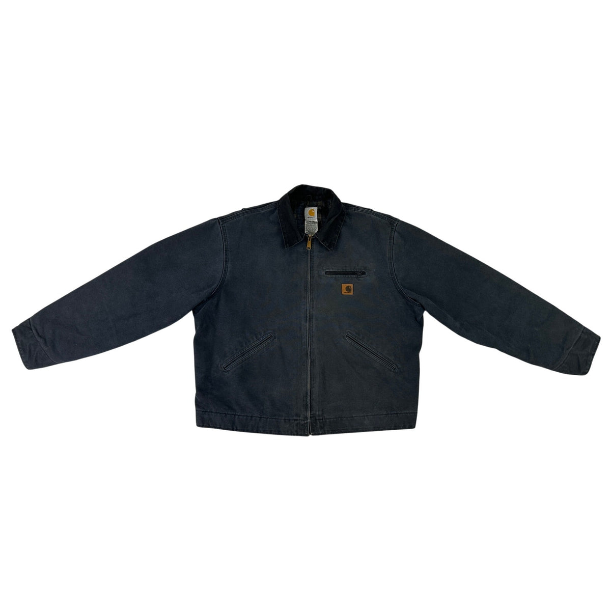 Vintage 2005 Carhartt J97 PTL Sandstone Detroit Jacket Petrol Blue Men's Sz XL