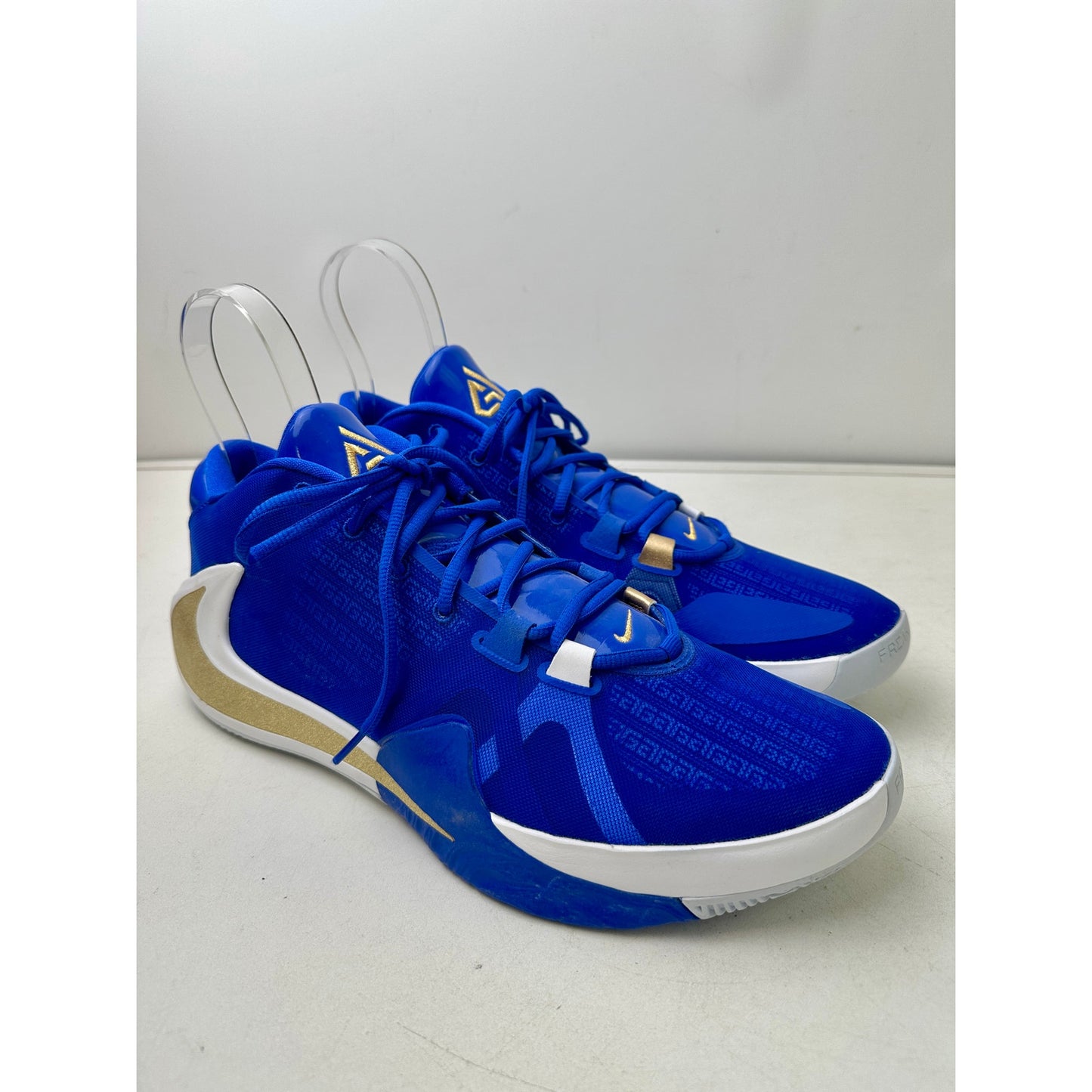 NEW Nike Zoom Freak 1 "Greece" Blue/Gold Sneakers Men's Sz 14