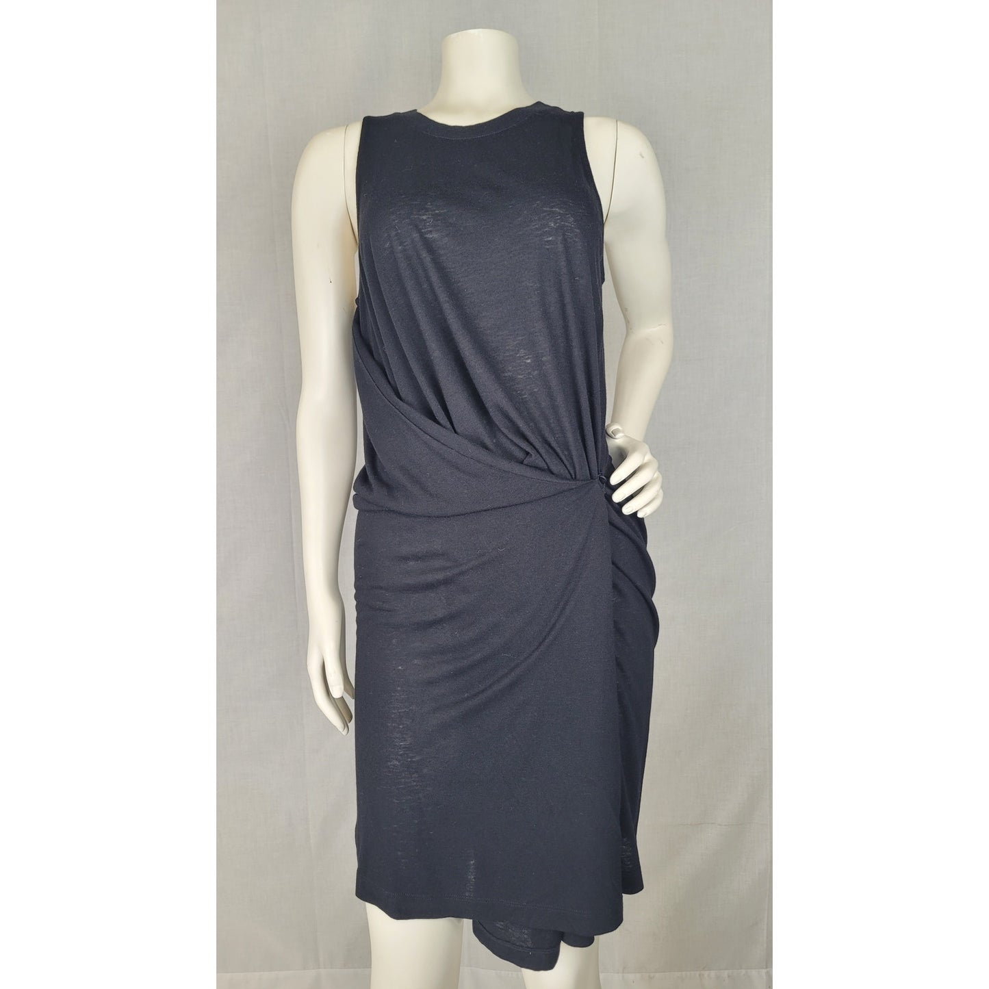 Rag & Bone Black Leyton Drape Dress Sz S NWT MSRP: $295