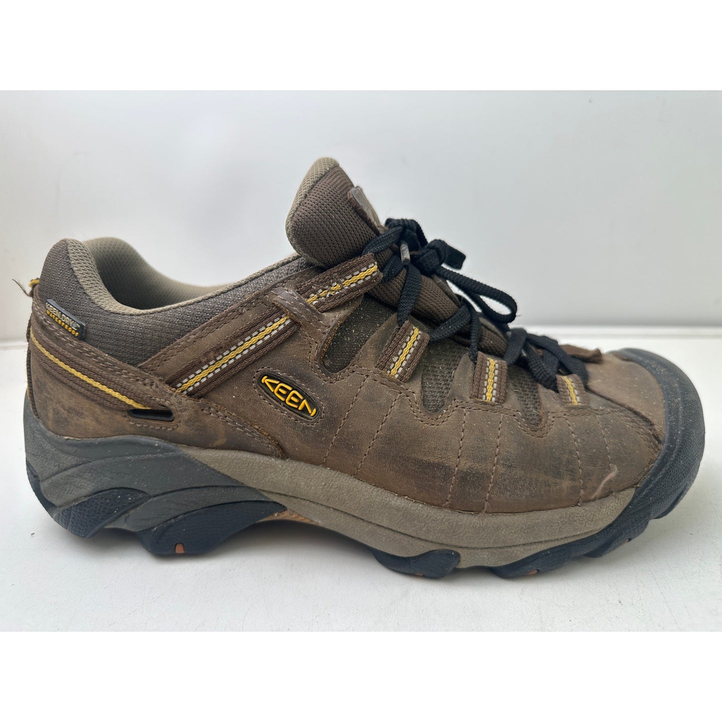 Keen Targhee II Waterproof Low Brown Hiking Shoes Men's Sz 10
