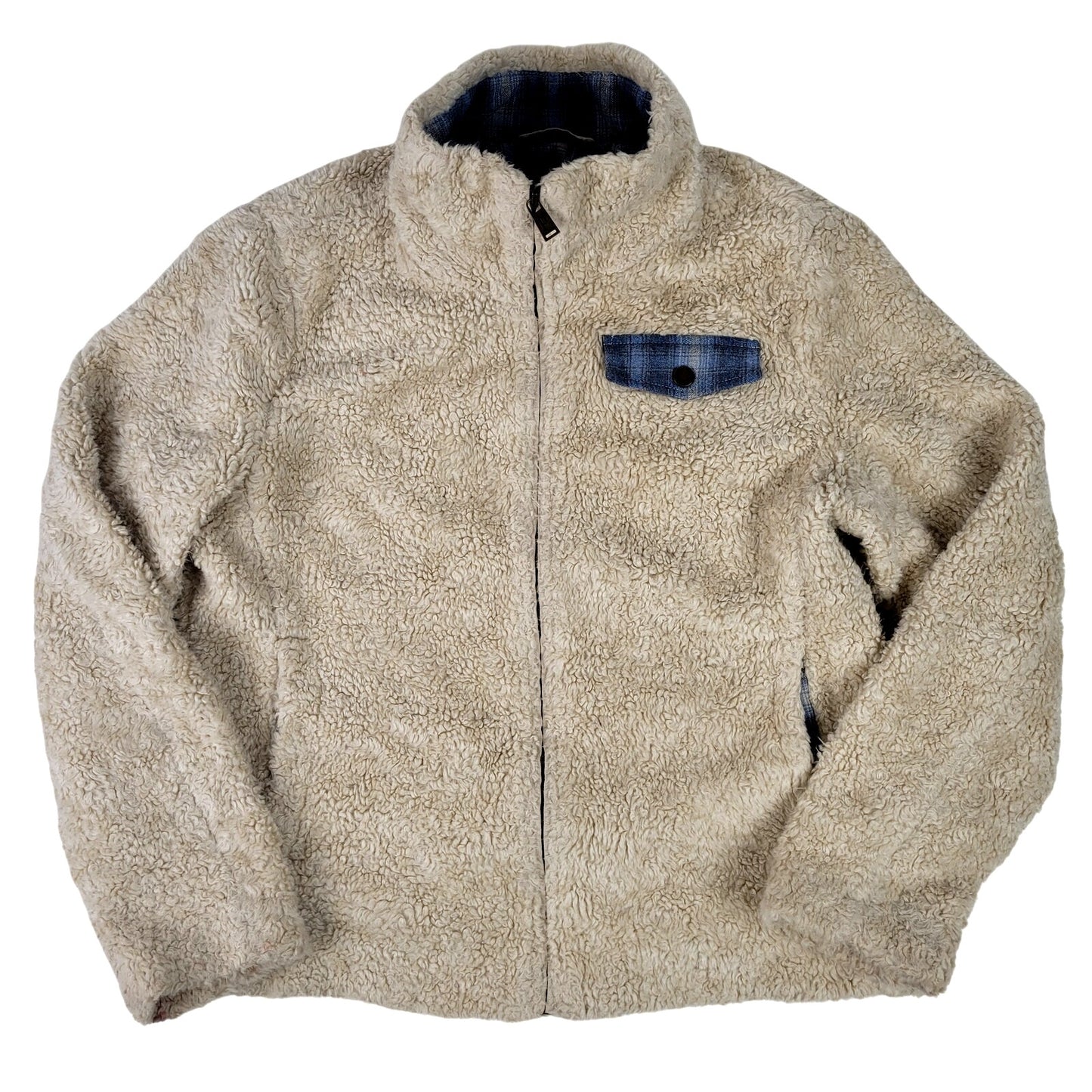 Pendleton Fuzzy Fleece Zip-up Women's Sz L