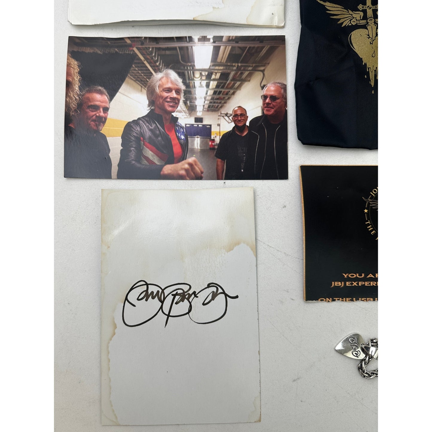 Jon Bon Jovi The JBJ Experience VIP Merchandise Package Bundle
