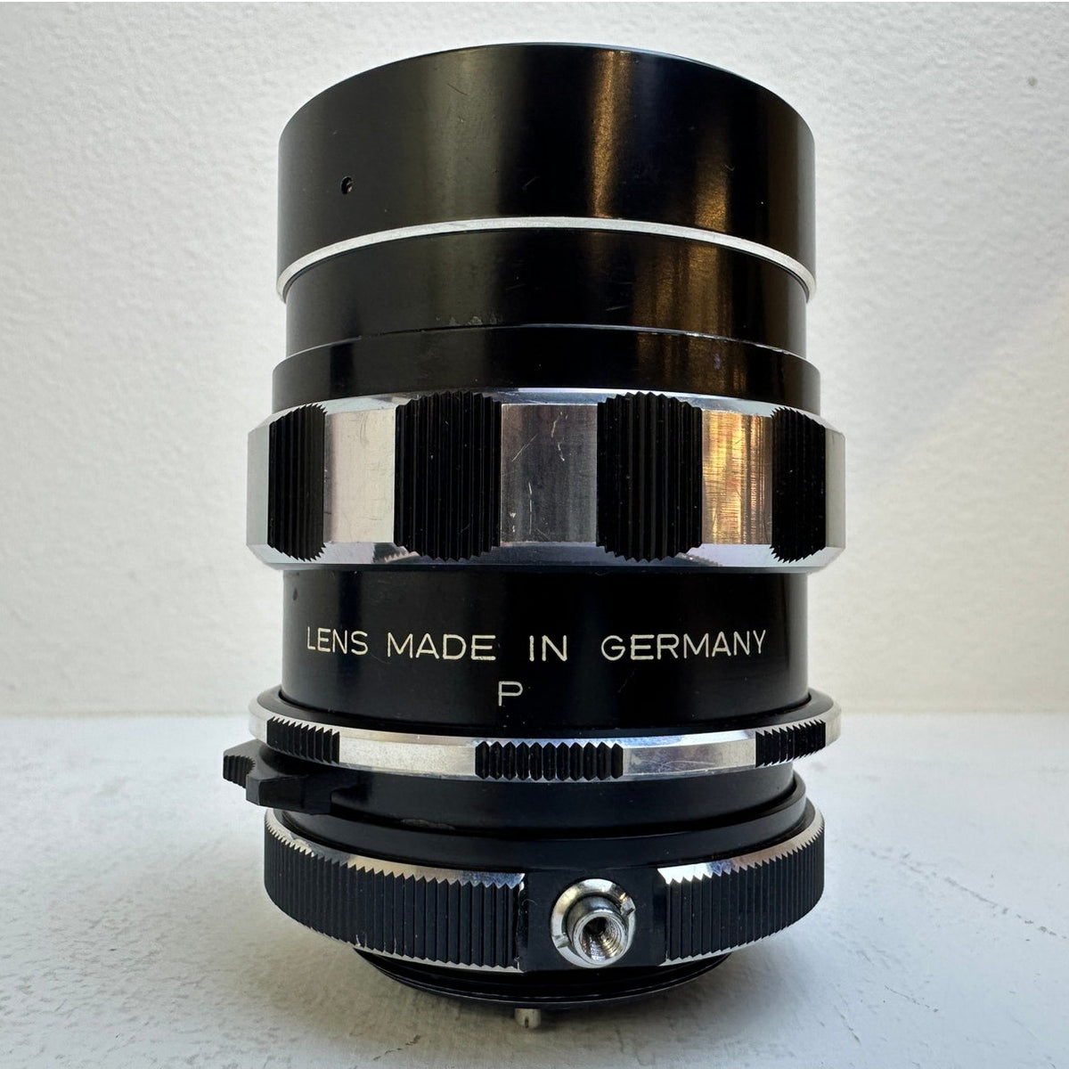 Vintage ISCO-Göttingen Tele-Westanar 135mm f/3.5 Zebra Manual Focus Lens w/ Case