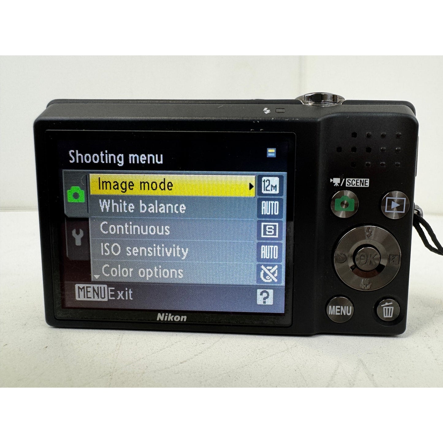 Nikon COOLPIX S570 Silver 12.0MP 5x Zoom Digital Camera