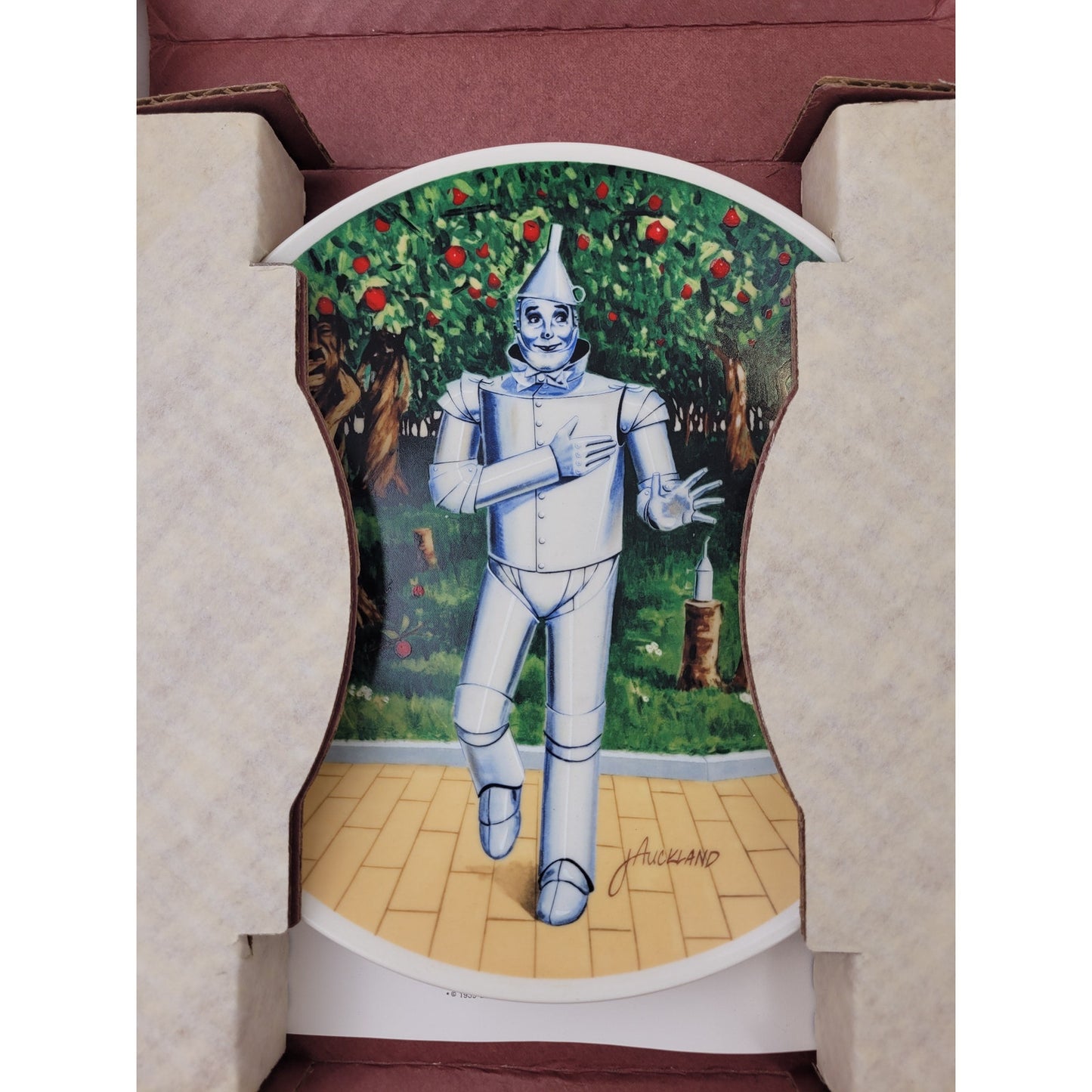Wizard of Oz Complete Set of 8 Aukland Plates 1979 Knowles Fine China NIB