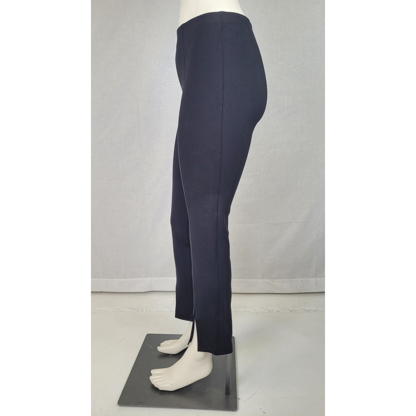 Theory Black Slit Legging Core Scuba Fabric Women's Sz S NWT MSRP: $275