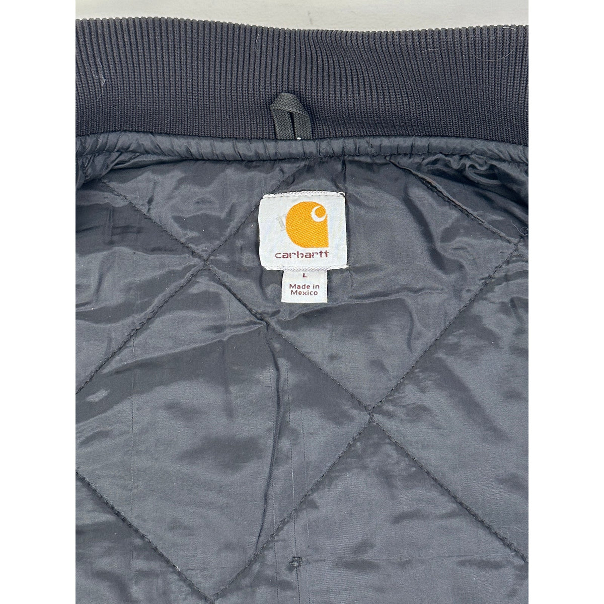 Vintage Carhartt V02 MDT Midnight Blue Sandstone Arctic Vest Men's Sz Large