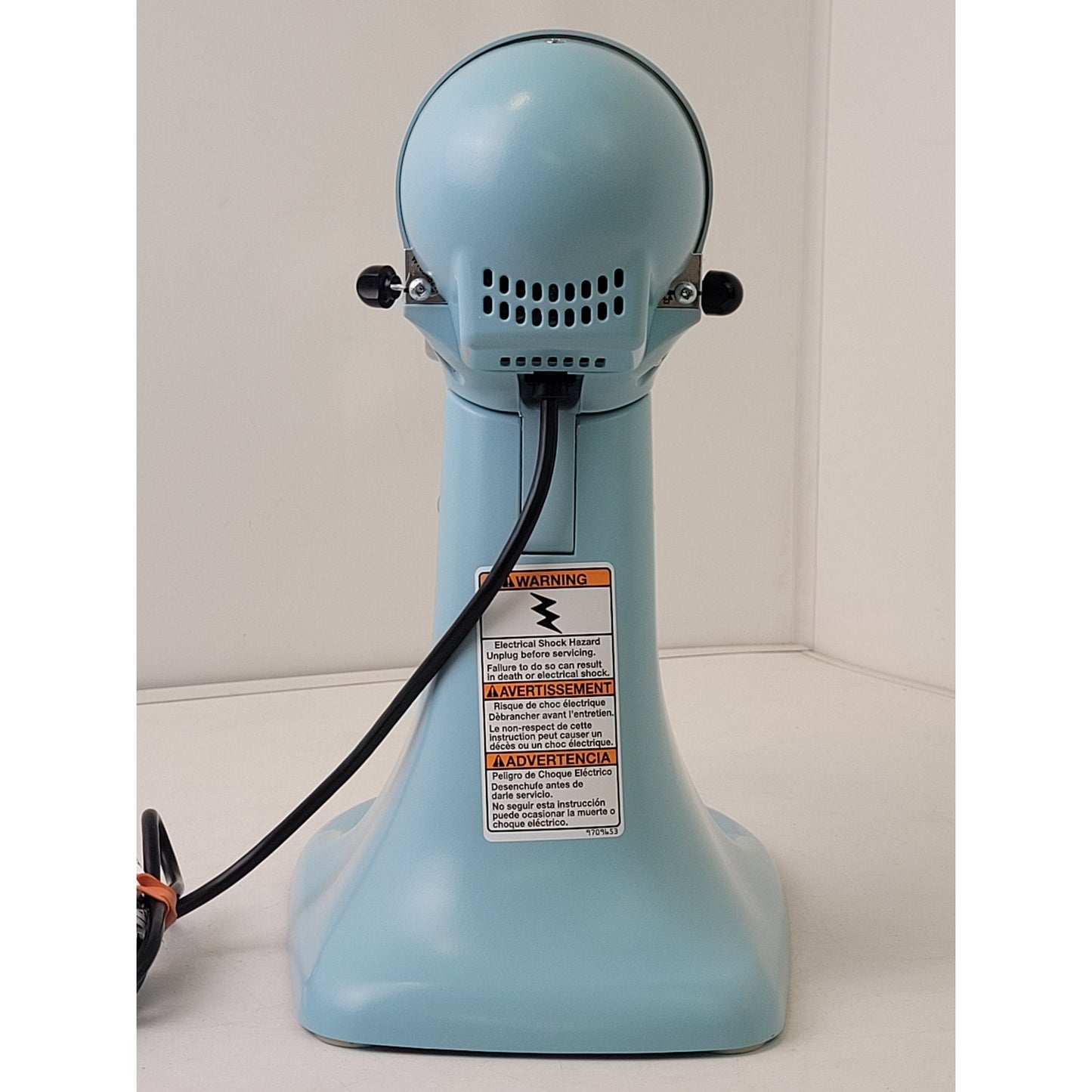 KitchenAid Deluxe 4.5 Quart Tilt Head Stand Mixer in Blue | For Parts/Repair