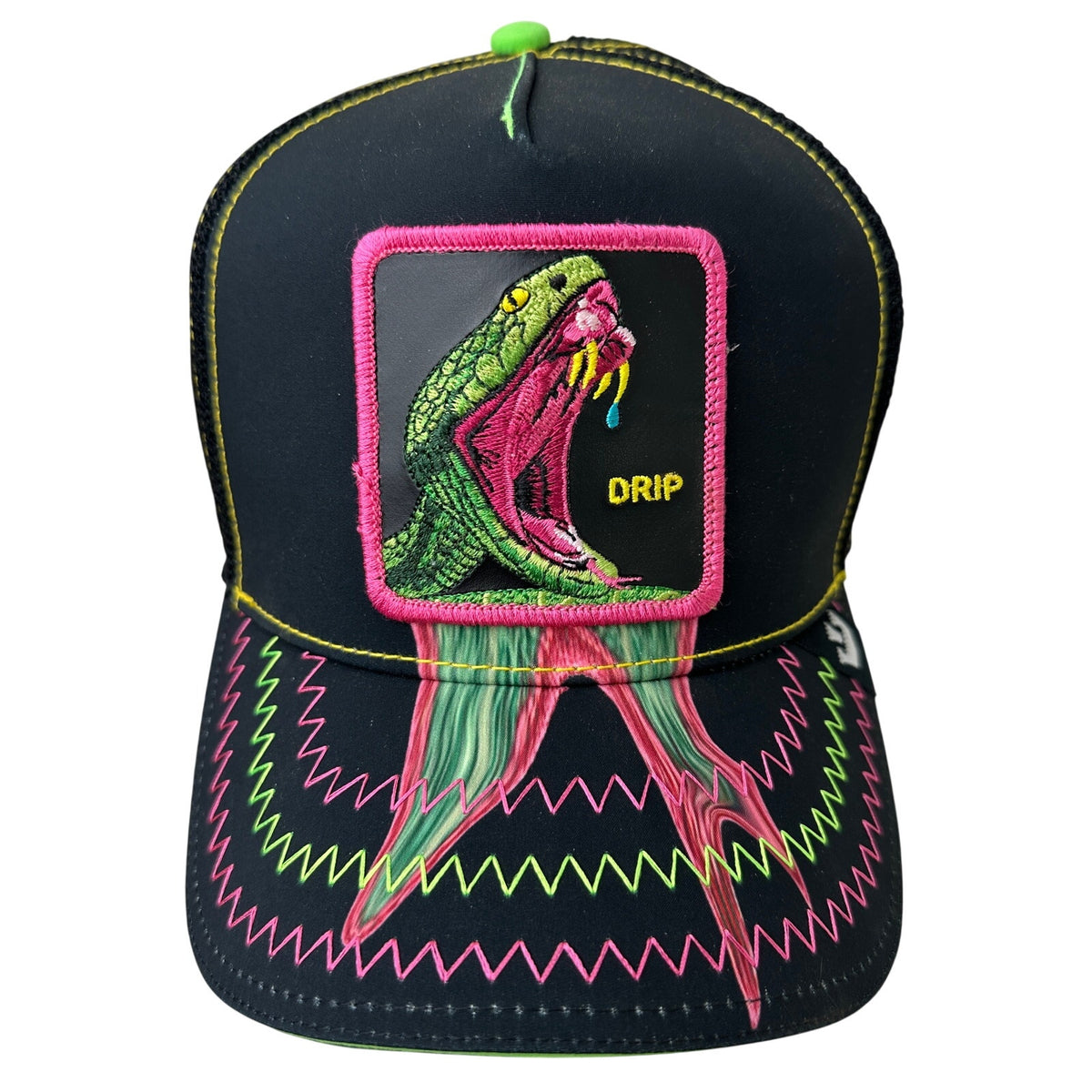 Goorin Bros The Farm Driipp Snake Trucker Hat - Limited Edition Drip Capsule | NWT