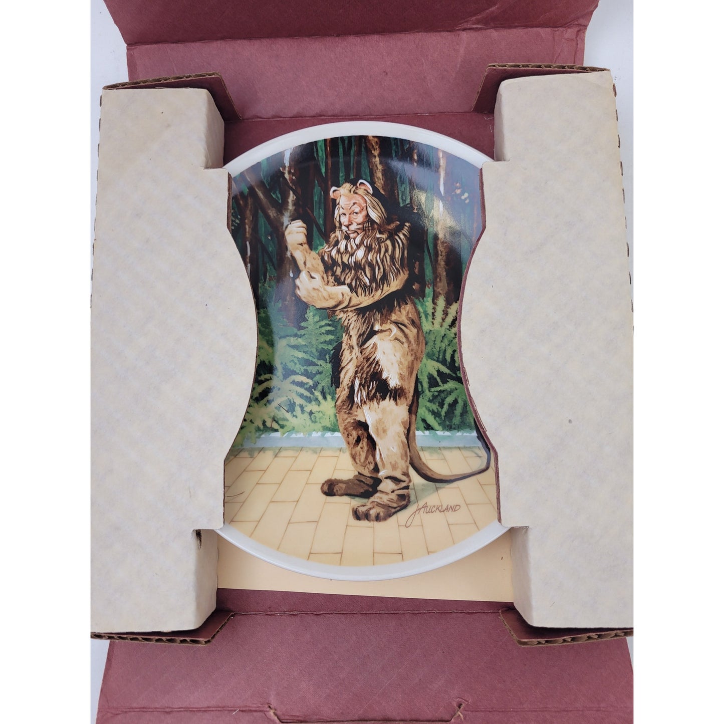 Wizard of Oz Complete Set of 8 Aukland Plates 1979 Knowles Fine China NIB