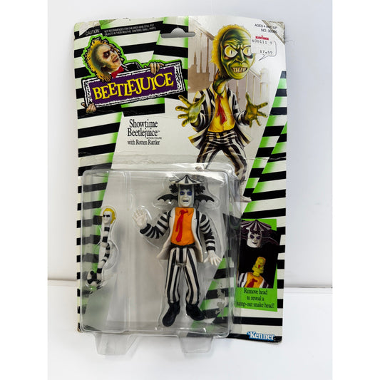 Vintage 1989 Beetlejuice Showtime Rotten Rattler Kenner