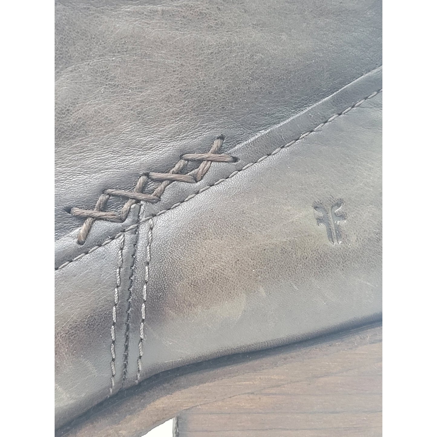 Frye Leslie Artisan Brown Leather Short Bootie Women's Sz 9.5