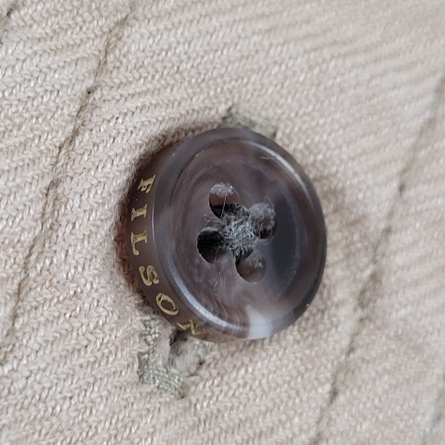 Filson Khaki Twill Guide Shirt | Safari Khaki | Men's Sz L