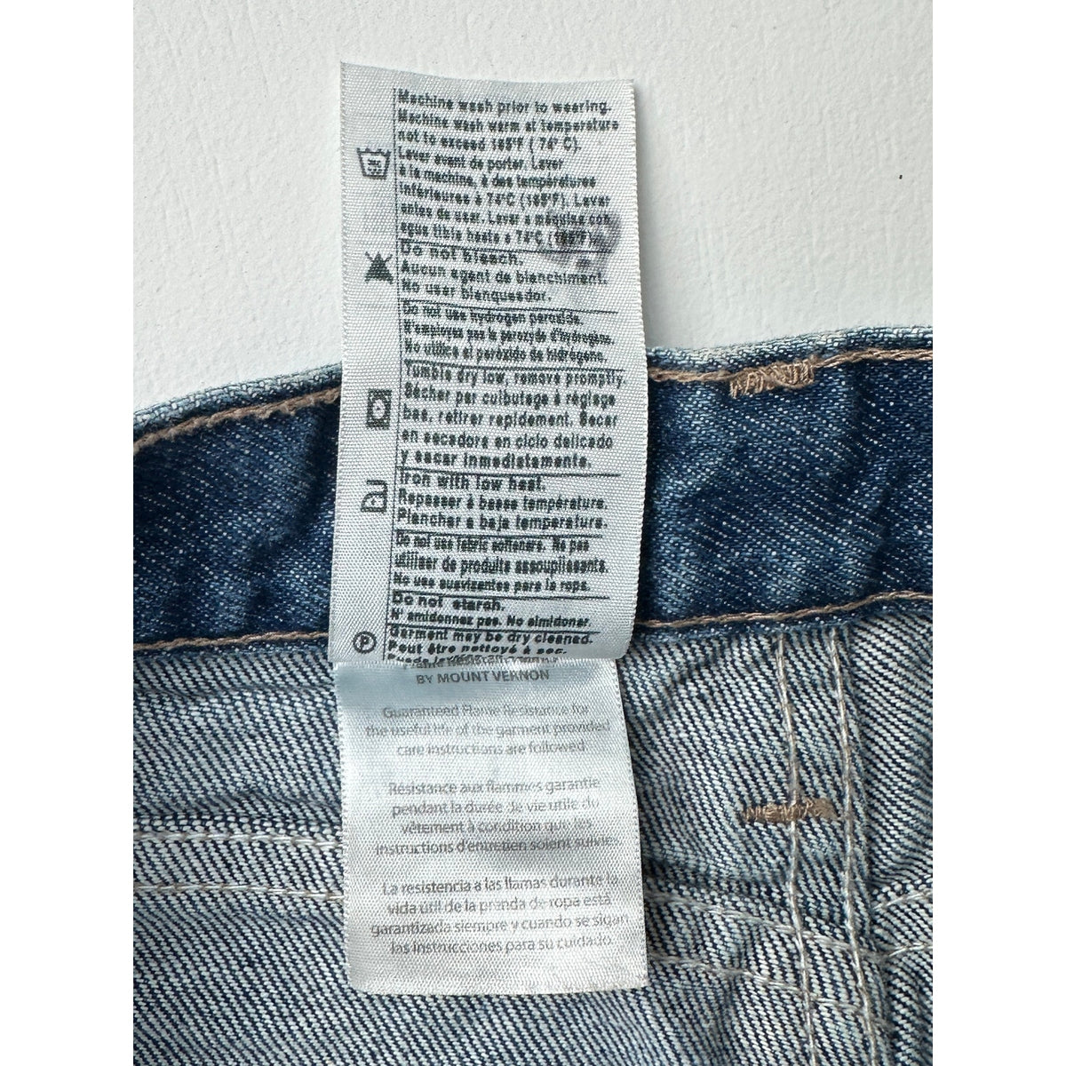 Carhartt FRB004 MDS Flame-Resistant Relaxed Fit Denim Jeans Men's Sz 33x36