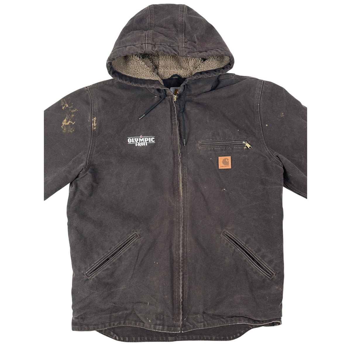 Vintage Carhartt Brown J141 DKB Lined Sierra Jacket Men's Sz M