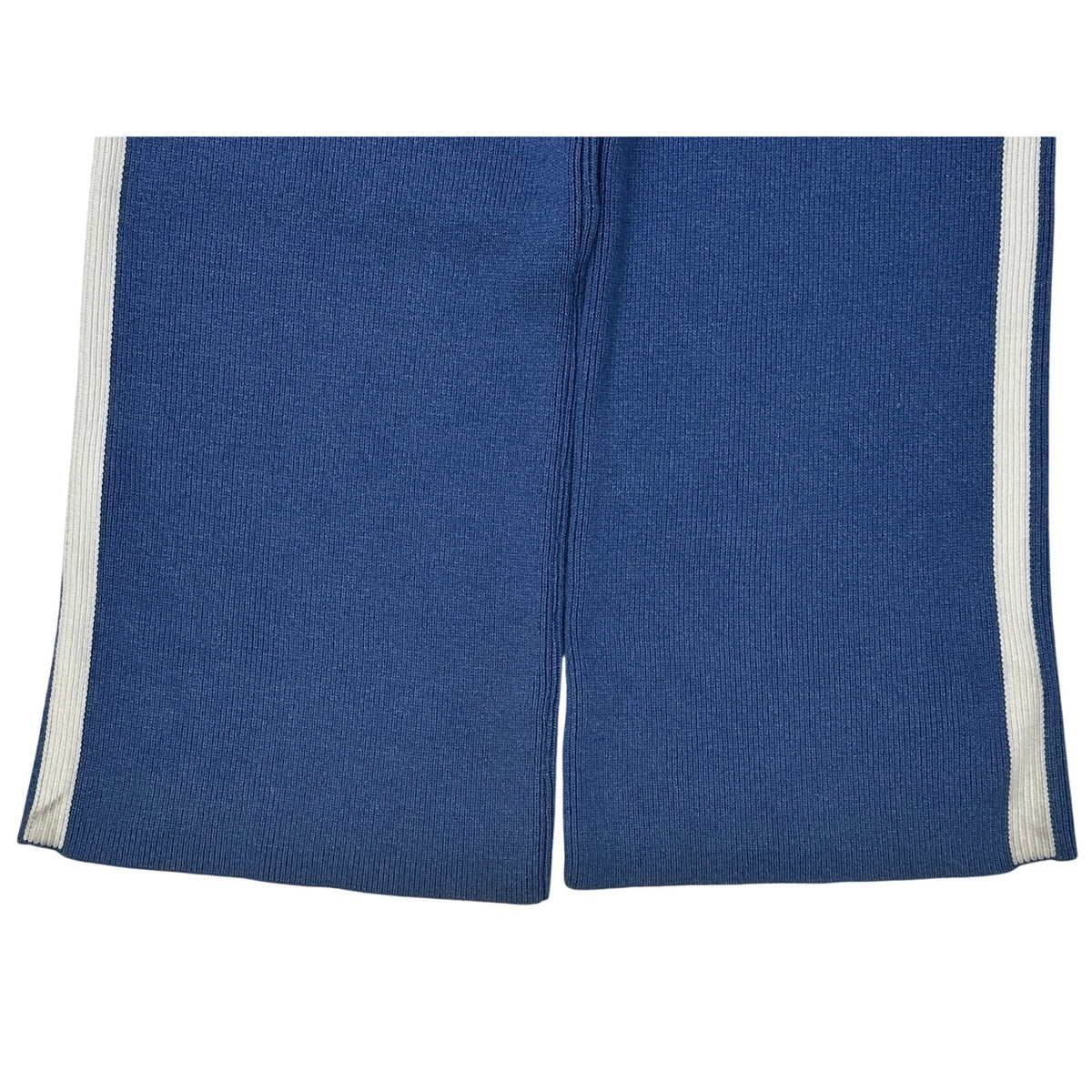 Maeve by Anthropologie Blue Knit Side-Stripe Track Pants Women's Sz S