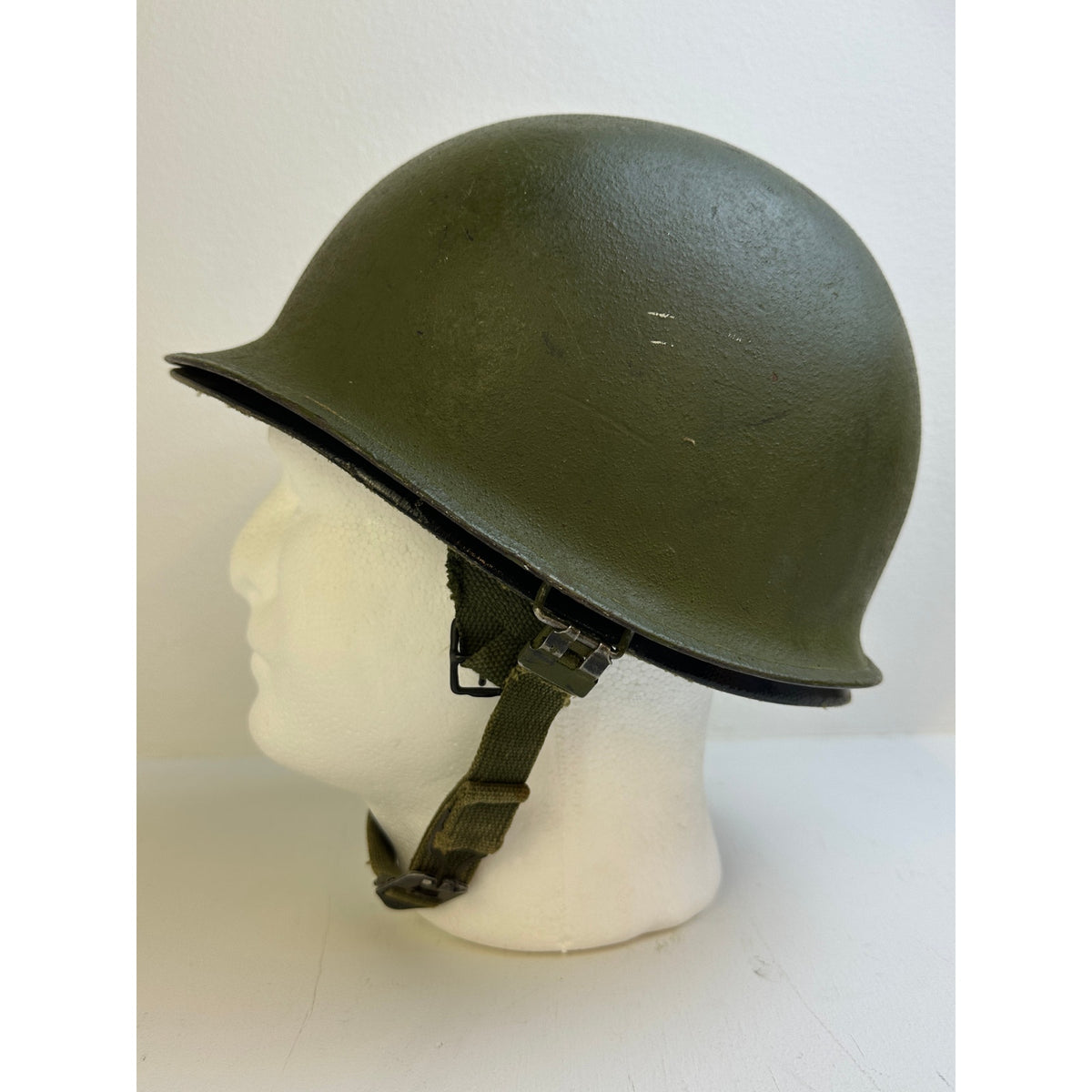 Original Vietnam War Era US Military M1 Combat Helmet with 1967 Firestone Liner