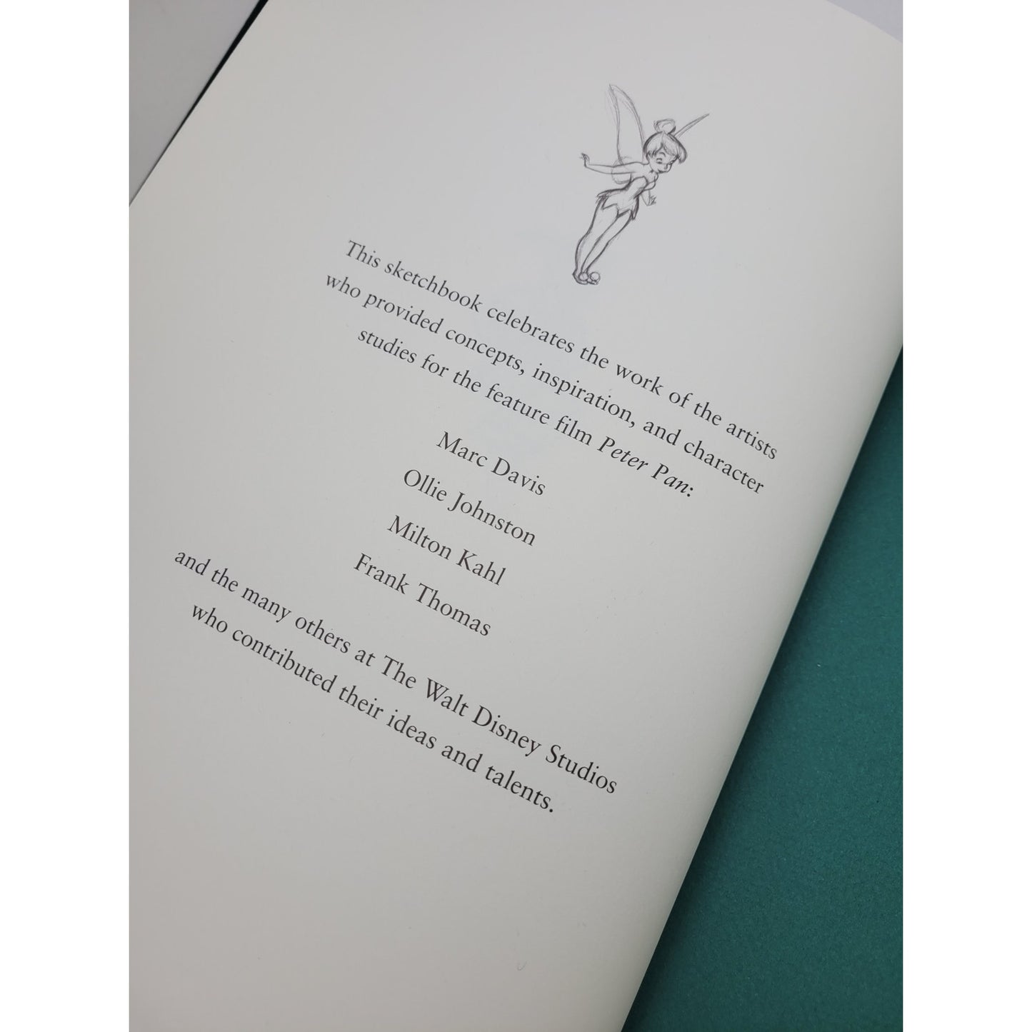 Walt Disney's Peter Pan: The Sketchbook Series (Hardcover)