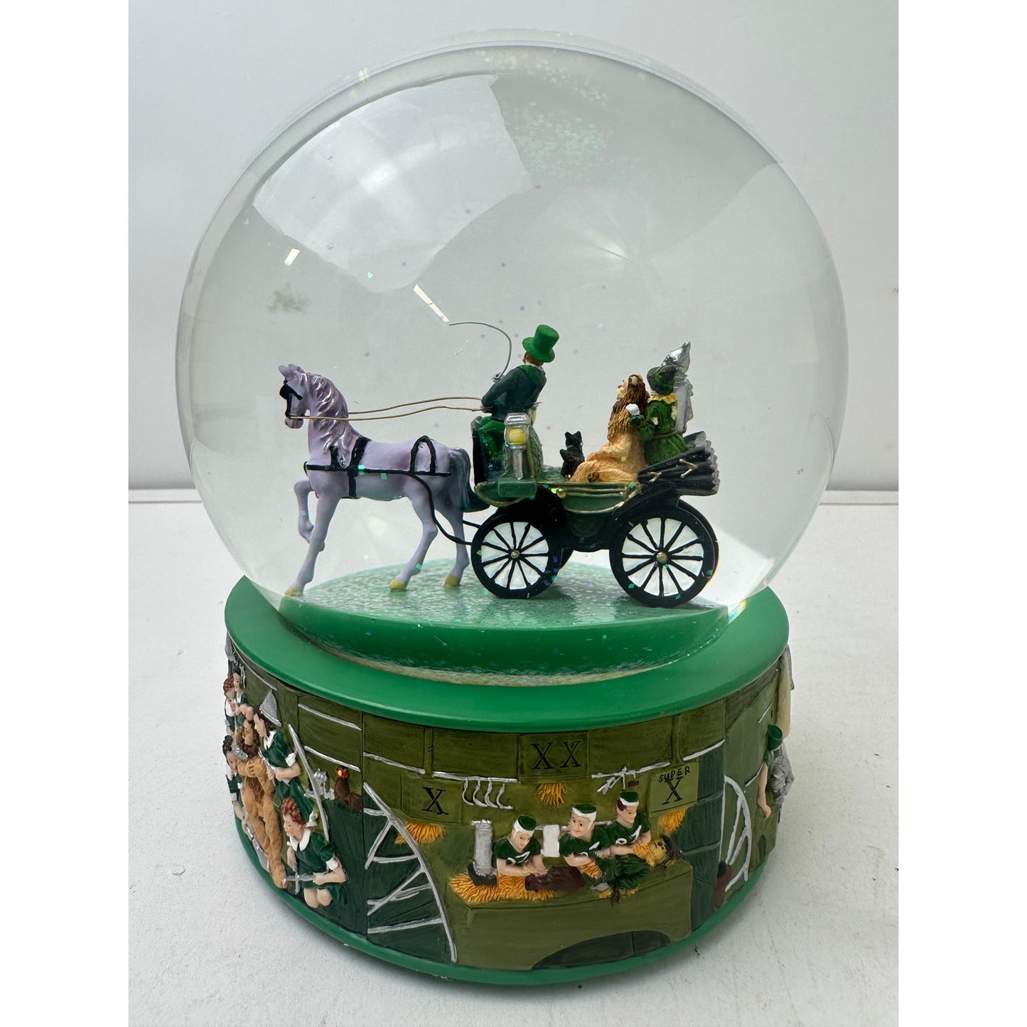 Vintage Westland Giftware Wizard of Oz "Carriage Ride" Musical Snow Globe