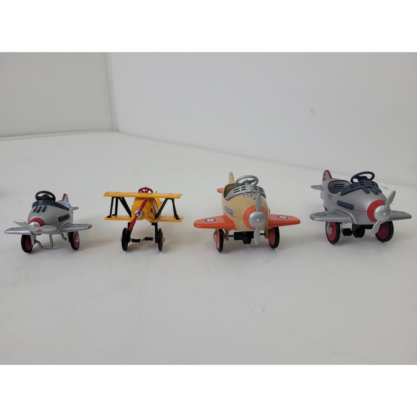 1990s VTG Hallmark Diecast Lot of Cars Bikes Tractor Fire Truck Planes Lot of 23